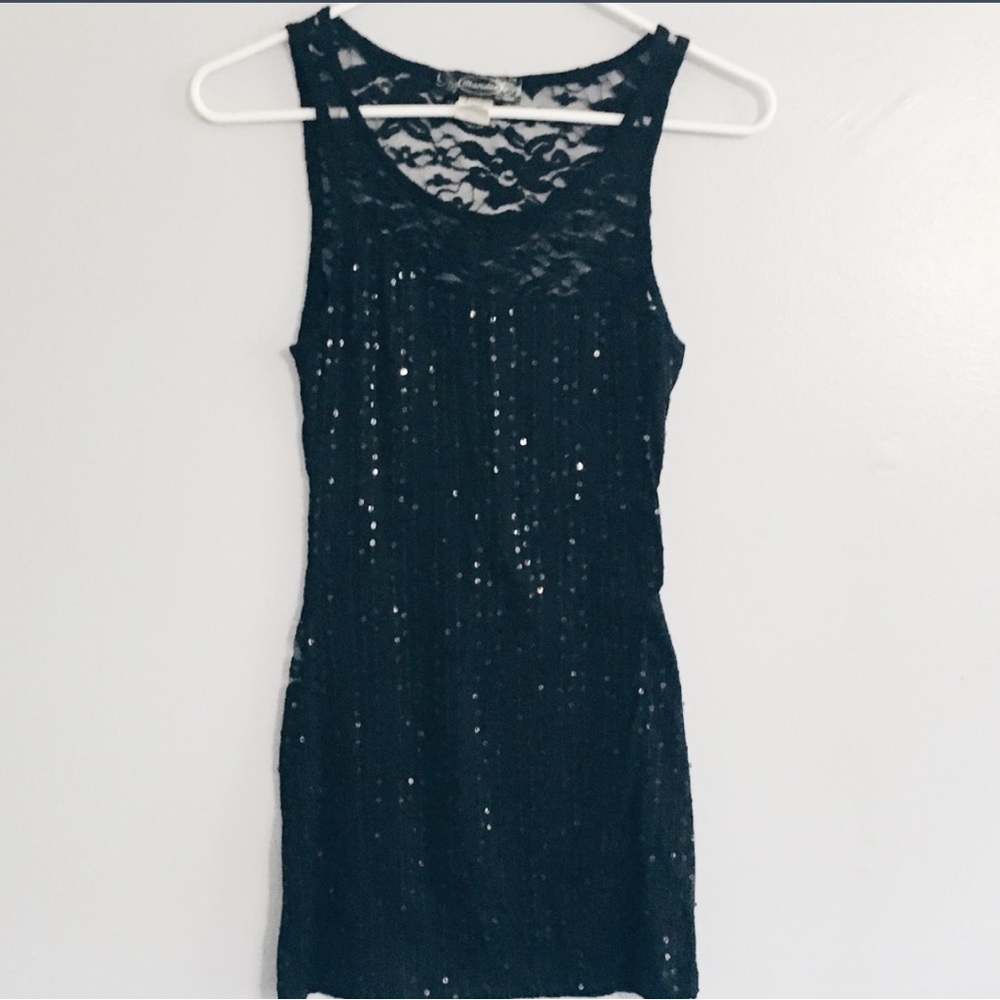 Floral Lace tank top